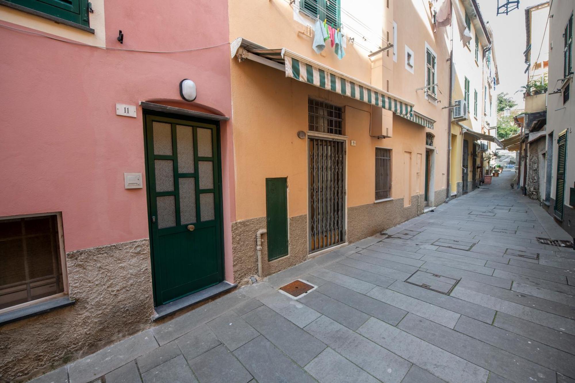 188B - Casa Di Nina Moneglia Con Terrazza - 2Min Dal Mare Apartment Exterior foto